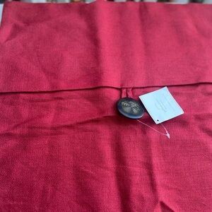 New Pottery Barn Red Pillow Cover